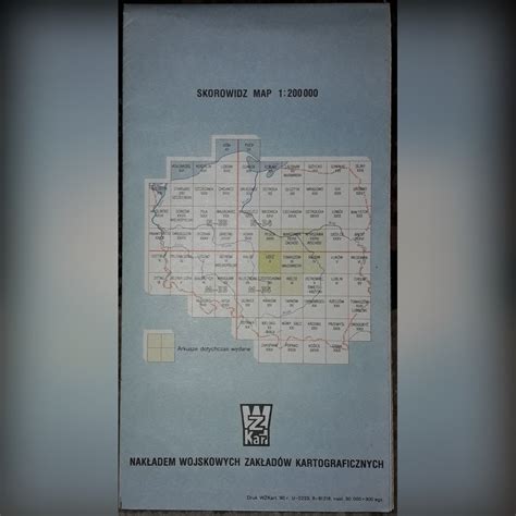 Mapy Topograficzne Polski Komplet Szt Polecam Bydgoszcz Kup