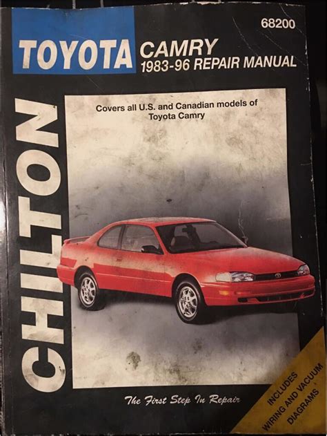 Toyota Camry Repair Manual Pdf