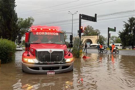 Atiende PC Estatal Inundaciones Y Encharcamientos En Morelia