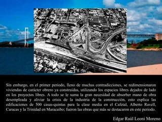 Edgar Raúl Leoni Moreno Las Obras Sociales de La Década de Los 60