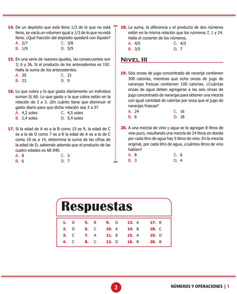 Razones Y Proporciones Problemas Resueltos Blog Del Profe Alex