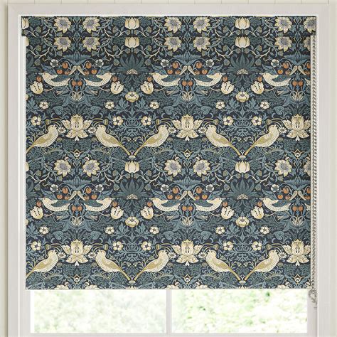 William Morris Strawberry Thief Blackout Made To Measure Roller Blind