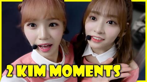 Kim Chaewon And Kim Minju 2kim Moments Izone 아이즈원 김채원 김민주 Youtube