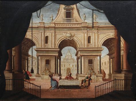 Italian School Late 17th Century The Feast Of Esther And Ahasuerus