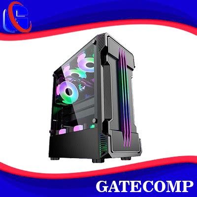 Jual Casing Simbadda Battleground Atx Matx Tempered Glass Gaming