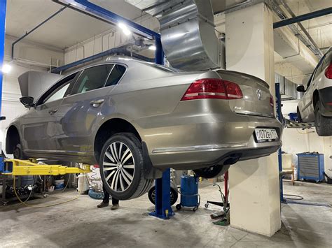 ТО: замена масла и фильтров, опор с подшипниками — Volkswagen Passat B7 ...