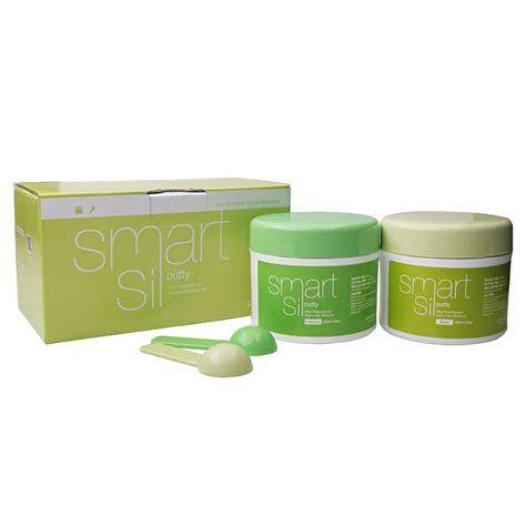 Smart Sil putty - стоматологический слепочный материал (300 мл база ...