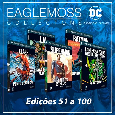 Dc Comics Graphic Novels Hqs Eaglemoss Capa Dura Edi Es A