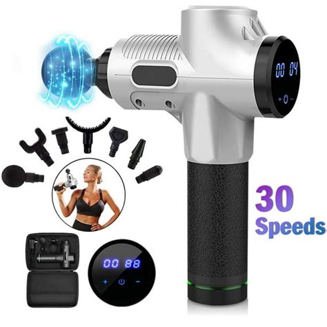 Uhomepro Massage Gun Deep Tissue Percussion Muscle Massager For Pain