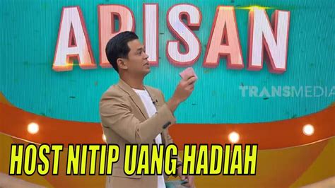 Ada Ada Aja Host Kuis Nitip Uang Hadiah Ke Peserta Arisan