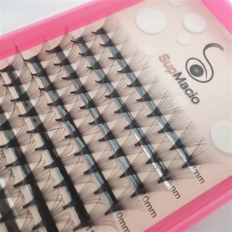 Supmacio готовые пучки для наращивания ресниц 20d 0.05mm изгиб c ...