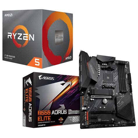 Kit Upgrade PC AMD Ryzen 5 3600 Gigabyte B550 AORUS ELITE Kit Upgrade