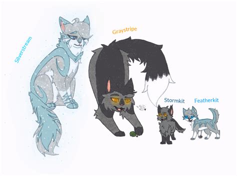 Greystripe X Silverstream By Tazzy Girl On Deviantart