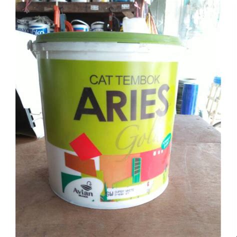 Jual Cat Tembok Aries Gold 4 5 Kg Warna READY Shopee Indonesia