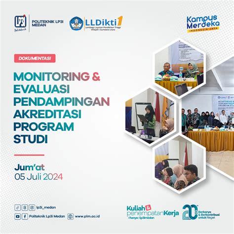 Pendampingan Akreditasi Program Studi Di Politeknik Lp I Medan Oleh Tim