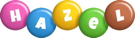 Hazel Logo Name Logo Generator Candy Pastel Lager Bowling Pin