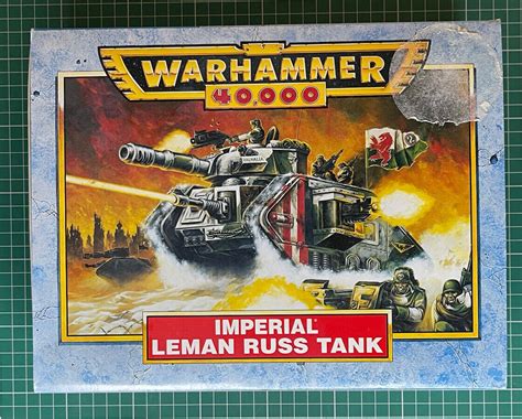 Warhammer 40k Imperial Guard Leman Russ Battle Tank Oop Nib Ebay