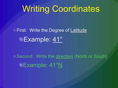 writing coordinates pptx