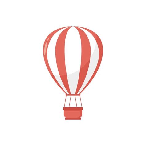 Premium Vector Vector Illustration In Flat Hot Air Balloon
