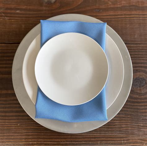 Stoneware – Classic White Salad Plate – Party Time Events & Rentals