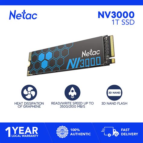 Netac NV3000 M 2 2280 NVMe SSD Lazada PH