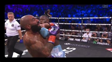 Deji Vs Fousey Knockout Full Fight Uncut Youtube