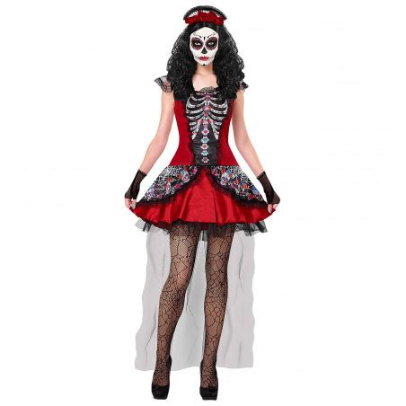 Costume Femme Zombie Jour Des Morts Mexicain BM AU FOU RIRE Paris 9