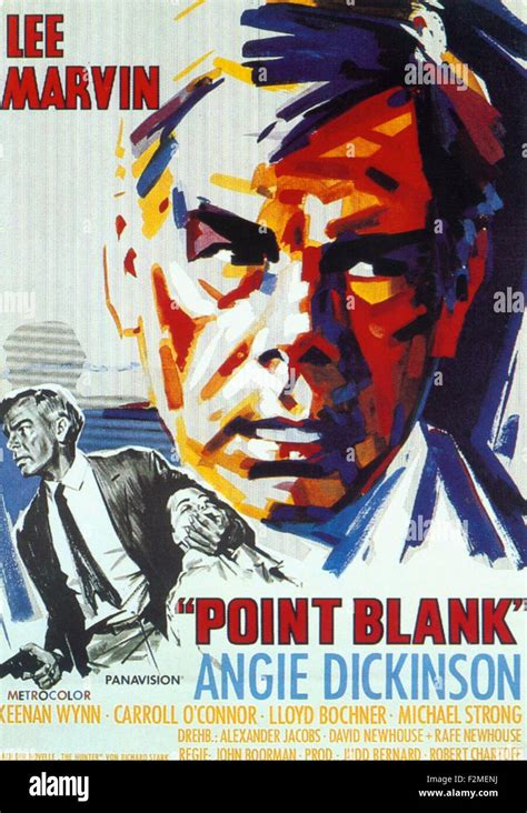 Point Blank - Movie Poster Stock Photo - Alamy