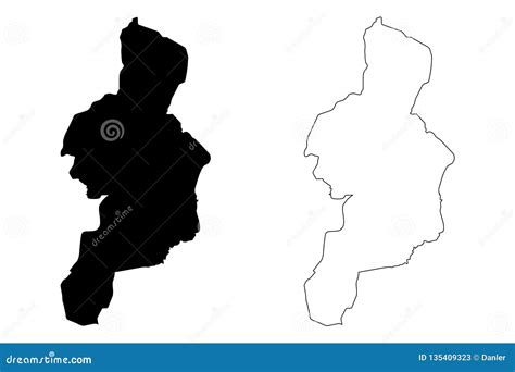 Cordillera Administrative Region Map Vector Stock Vector - Illustration ...