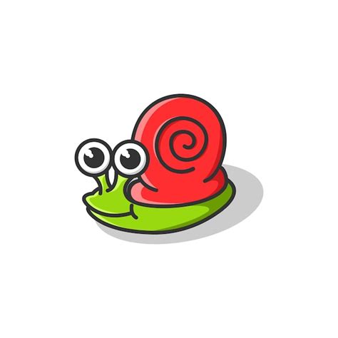 Premium Vector Snail Illustration