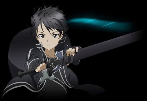 Kirito Sword Art Wallpaper Hd Wallpaper And Desktop Background