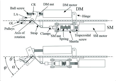 Illustration Of The Working Principle Of The Actuator In The Top Download Scientific Diagram