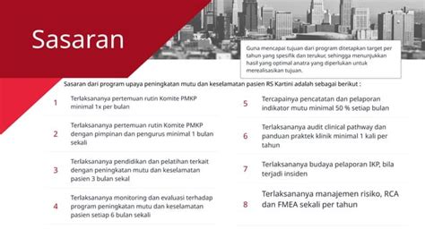 Program Kerja Komite Mutu Rumah Sakit Tahun 2024 PPT