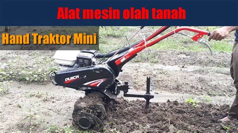 Alat Mesin Bajak Cultivator Hand Traktor Mini YouTube