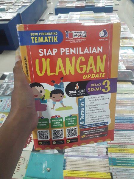 Jual BUKU PENDAMPING TEMATIK SIAP PENILAIAN ULANGAN UPDATE SD KELAS 3