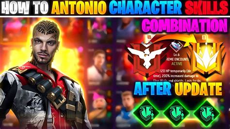 HOW TO ANTONIO CHARACTER SKILL COMBINATION 2023 BR RANK BEST