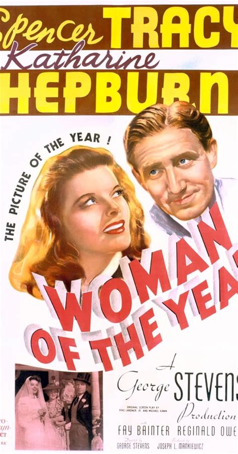 Woman Of The Year 1942 Imdb