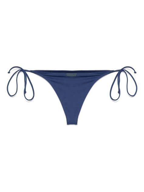 MC Saint Barth Basic Bikini Bottoms Blue FARFETCH