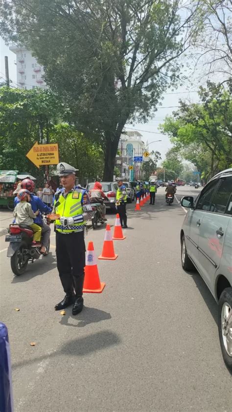 Hari Kedua Sosialisasi Tertib Lalulintas Satlantas Polrestabes Medan