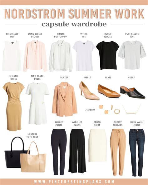 Summer Capsule Wardrobe For Work Pinteresting Plans Fashion Blog