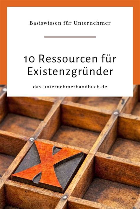 10 wichtigsten Ressourcen jeder Existenzgründer kennen sollte