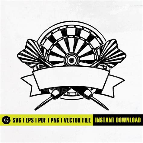 Darts Logo Svg Dartboard Svg Dart Game Svg Dart Svg Darts