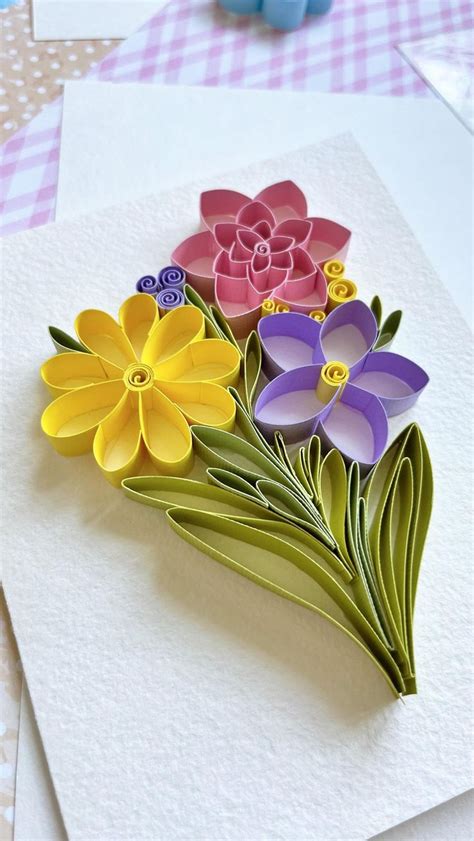 Quilling By Svetlana Danilova On Instagram Paper Bouquet With Quilled