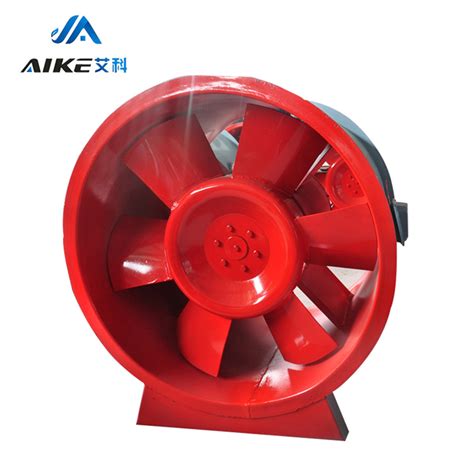 Htf High Efficiency Industrial Axial Flow Exhaust Fans For Fire Smoke