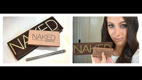 Urban Decay Naked And Naked Basics Review And Swatches YouTube