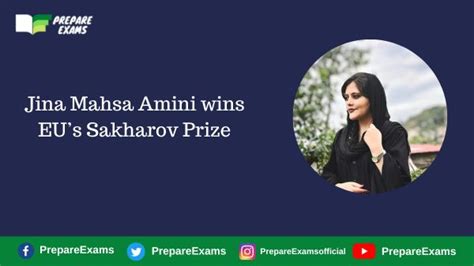 Jina Mahsa Amini Wins Eus Sakharov Prize Prepareexams