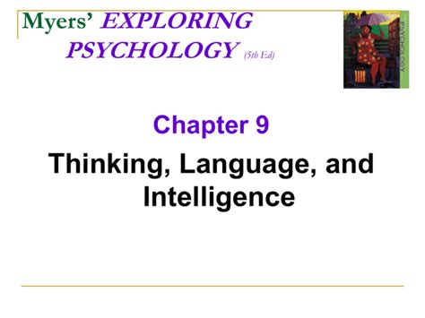 Psych 101 Chapter 9 Part 1