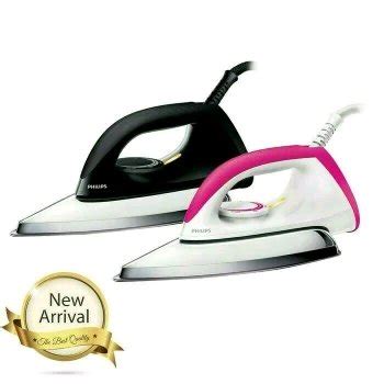 Jual SETRIKA PHILIPS CLASSIC DRY IRON HD1173 WARNA PINK GARANSI Di