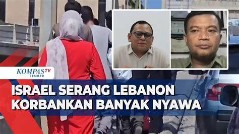 Ketakutan Dan Ketegangan Di Lebanon Akibat Serangan Mematikan Israel