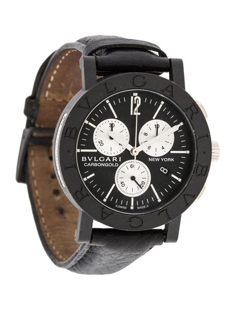 Bvlgari Carbon Gold Watch - BUL25051 | The RealReal